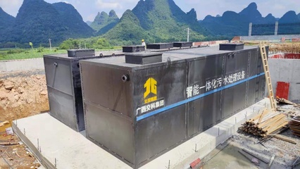 廣西交科集團自主研發(fā)智能一體化污水處理設備，助力綠色環(huán)保新篇章
